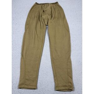 ORC Industries PCU L2 Pants Mens Small Brown Thermal Fleece Long Johns USA‎ Made